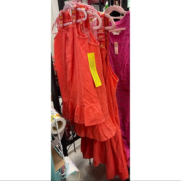 Anthropologie Coral Embroidered Tunic Dress NWT - Picture 5 of 9